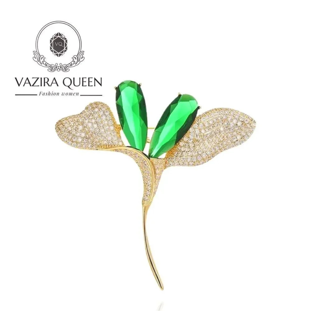 VQ Flower Brooch